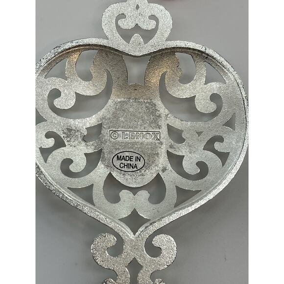 Lenox Silverplate Bejeweled Spire Christmas Ornament Keepsake NIB 856360 - Picture 3 of 5